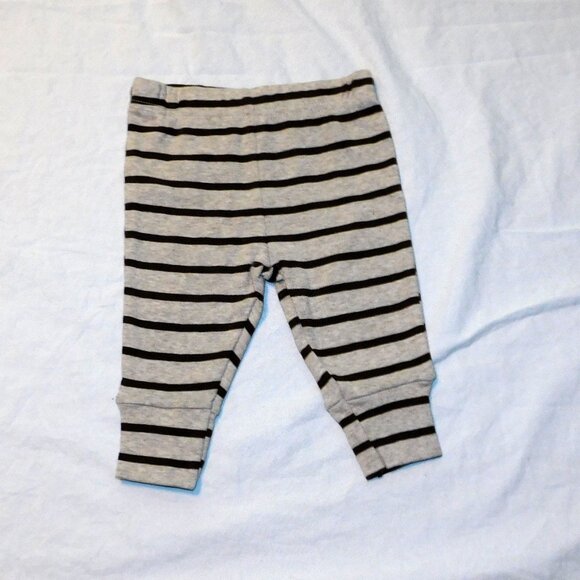 Baby First Thanksgiving Outfit Bib 3 Pce Pants Gobble Unisex Turkey NEW - Picture 3 of 4